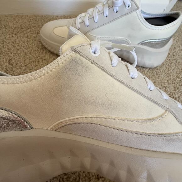 Cole Haan ZERØGRAND II FlowerFoam Sneakers White Silver Women’s 9 B W34513 main image 9